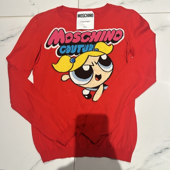 Authentic moschino powerpuff girl sweater - Picture 2 of 5
